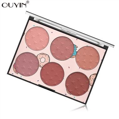 พาเลทอายแชโดว์ Natural Lasting Rouge 6 สี